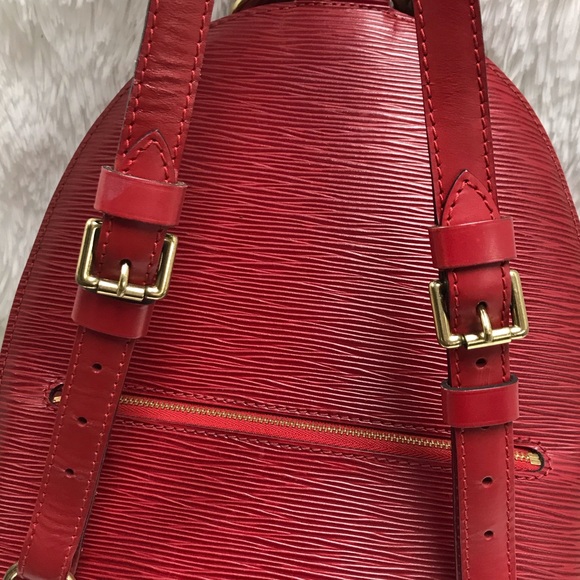 LOUIS VUITTON MABILLON BACKPACK EPI RED VI0029  FINAL SALE - Picture 3 of 8